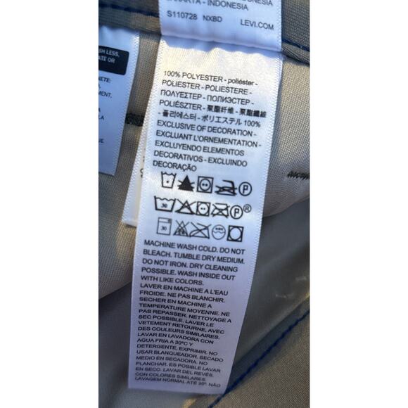 NWT Levi's Pants Mens 29x32 Chino Standard Taper XX Tech Olive Green Stretch - Picture 12 of 12